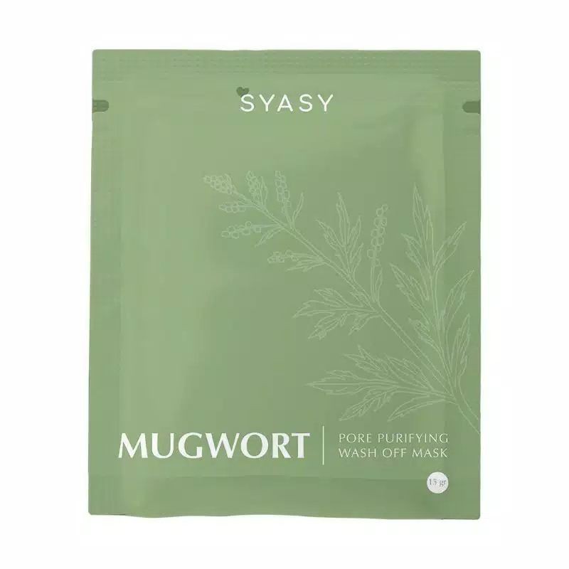 MUGWORT SYASY BPOM [READYFREE KUAS]HUPPIES [PAKET MURAH SAFFRON]/MASKER HUPPIES/masker organik