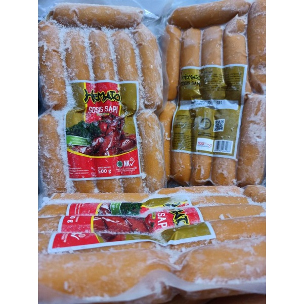 

Hemato SOSIS sapi BAKAR Jumbo isi 11 , 13, & 7 500gr