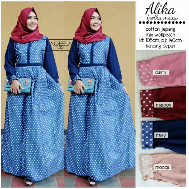Grosir murah alik dress katun jepang terbaik