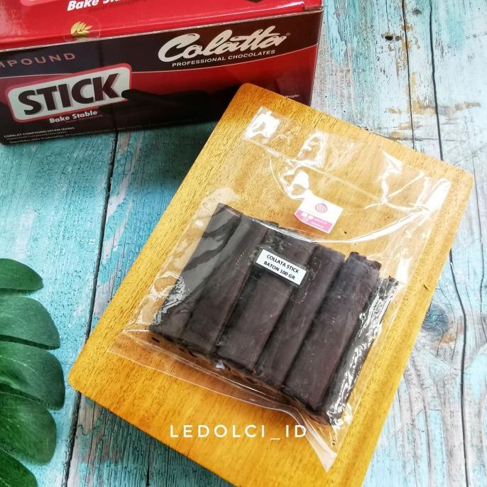

COLATTA BAKE STABLE CHOCOLATE STICK COKLAT STIK REPACK 100 GRAM ledolci92 Berkualitas