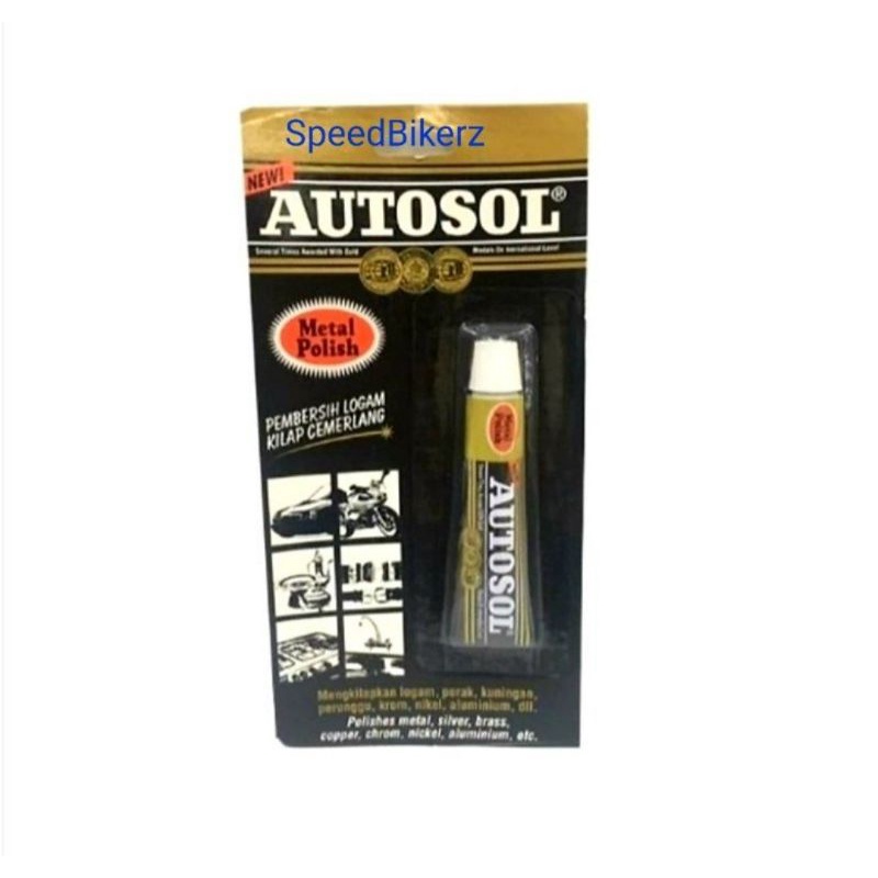 Autosol Metal Polish 15gr Membersihkan Dan Mengkilapkan benda benda Logam