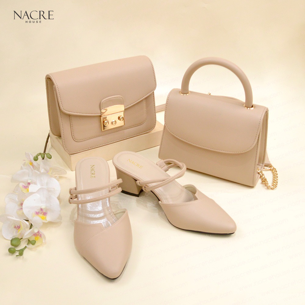 NACRE CASIE SERIES TAS DAN SEPATU WANITA PAKET HEMAT PAKET HANTARAN