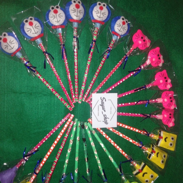 

Pensil karakter/pensil lucu/murah/perlengkapan sekolah/ATK