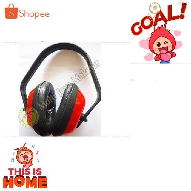 EARMUFF PENUTUP TELINGA/ PELINDUNG ANTI BISING