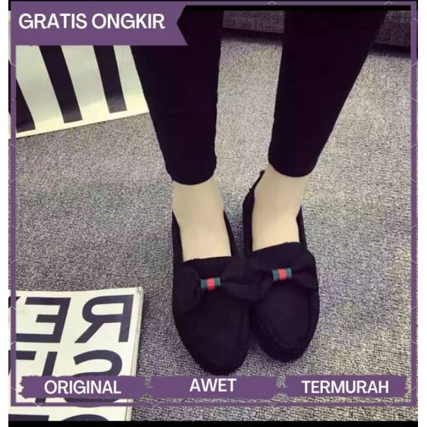 

(BAYAR DITEMPAT) TERBARU DAN TERLARIS NJ 46 flatshoes pita