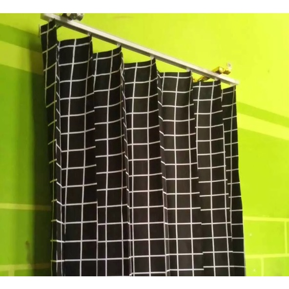 gorden pintu gorden jendela gorden plisket kotak kotak gorden plisket polos gorden plisket