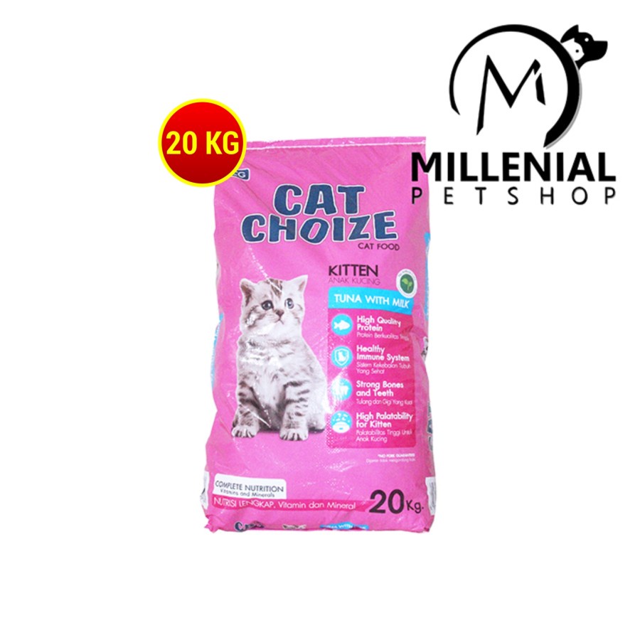 Makanan Anak Kucing Kitten Cat Food Cat Choize Kitten 20 KG NonBolt