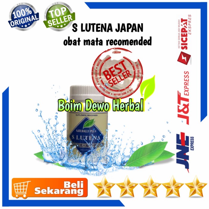 Kesehatan - S Lutena Original - Slutena Suplemen Kesehatan Obat Mata