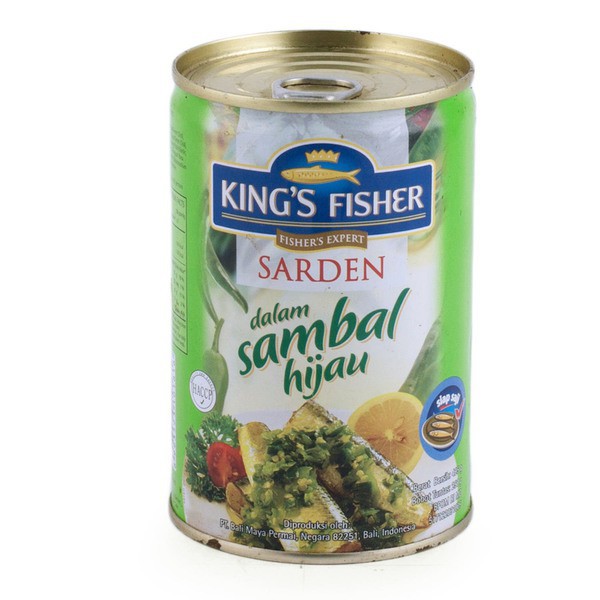 

King's Fisher Sarden Sambal Hijau 425g