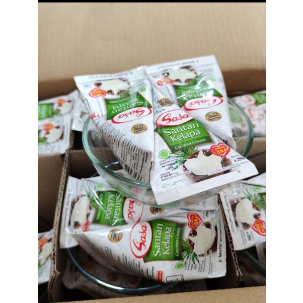 SANTAN SASA 3 PCS FREE 1 MANGKOK KACA