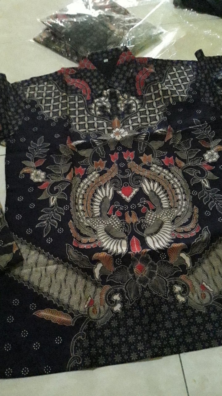 Kamajaya Kemeja Batik Pria Lengan Panjang Full Furing Bahan Katun Sragenan By Kanaya