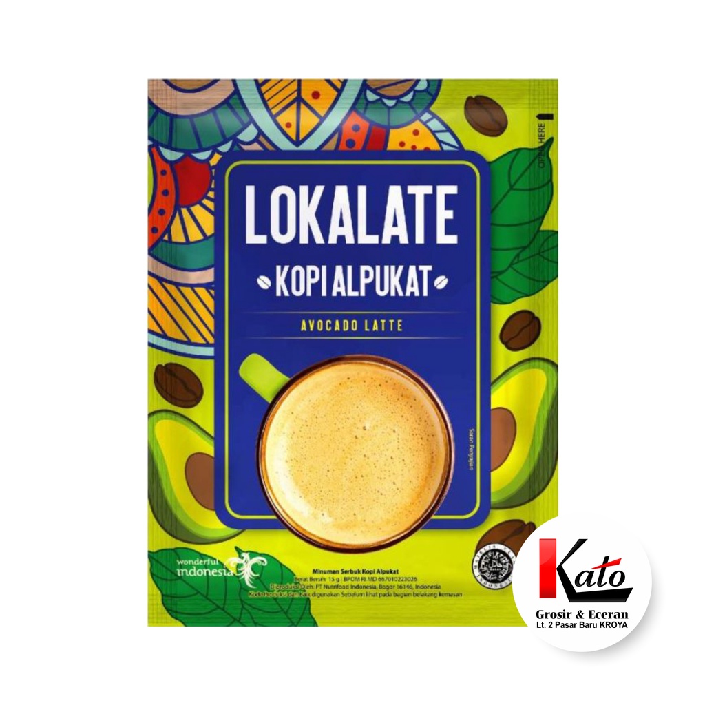 

Lokalate Kopi Alpukat isi 10 Sachet - Kopi Kekinian sobat melek