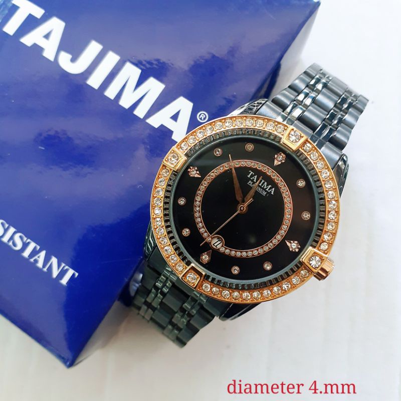 JAM TANGAN TAJIMA PLATINUM PRIA TGL AKTIF