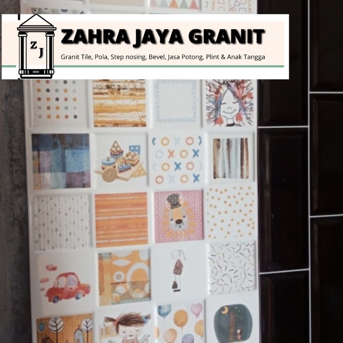 keramik dinding roman dfest colore 30x60