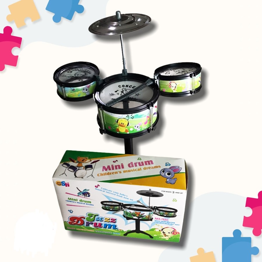 Lucky88toys ⭐⭐⭐⭐⭐MAINAN MUSIK JAZZ DRUM ANAK