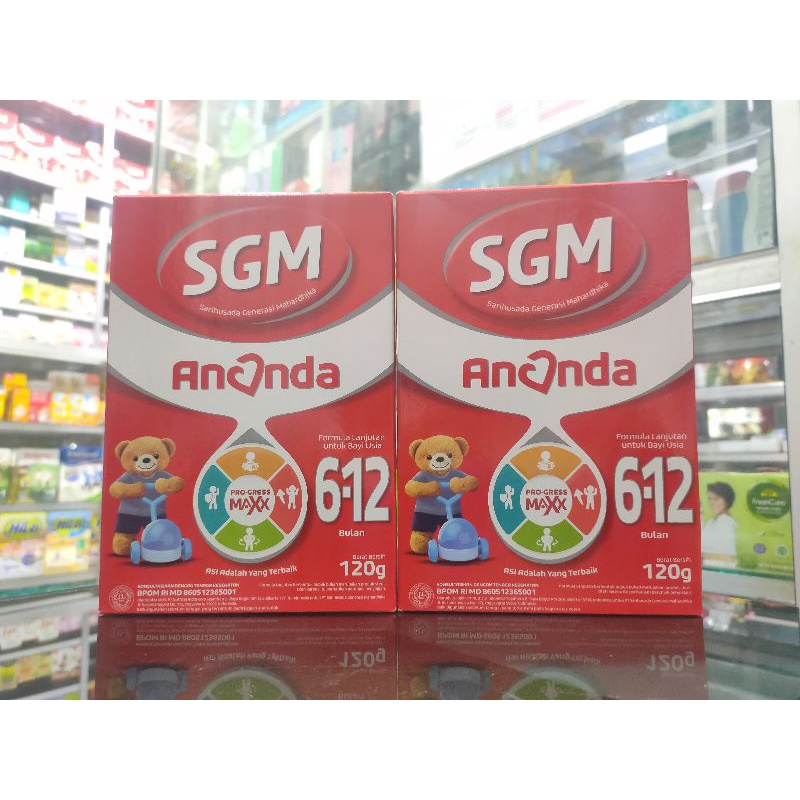 SGM ANANDA 2 120 GR 6 SD 12 BULAN