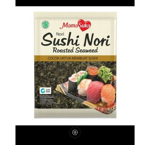 

mama suka nori seaweed isi 10lembar