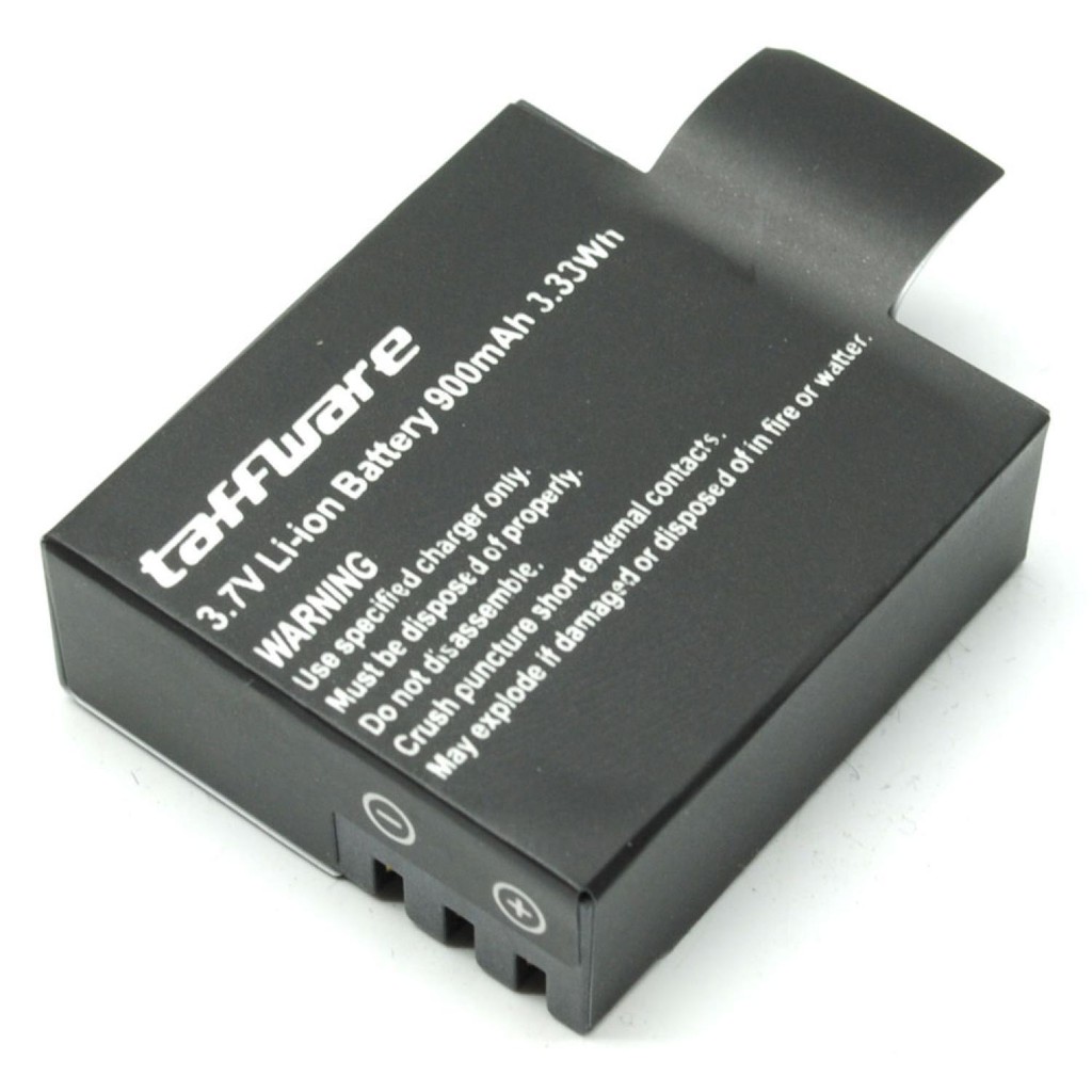 Taffware Baterai SJ4000 SJ5000 SJ6000 M10 EKEN H9 H9R Pro 900mAh ( Mughnii )