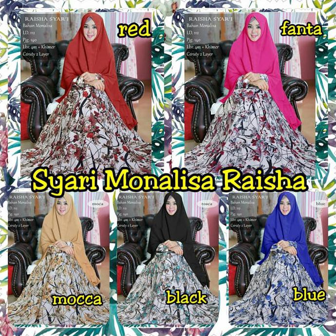 Gamis Syari Monalisa Raisha -
