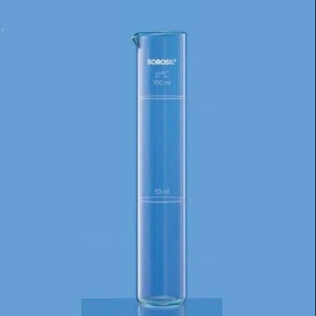 Measuring Cylinder Colour Comparison 100 ML Borosil