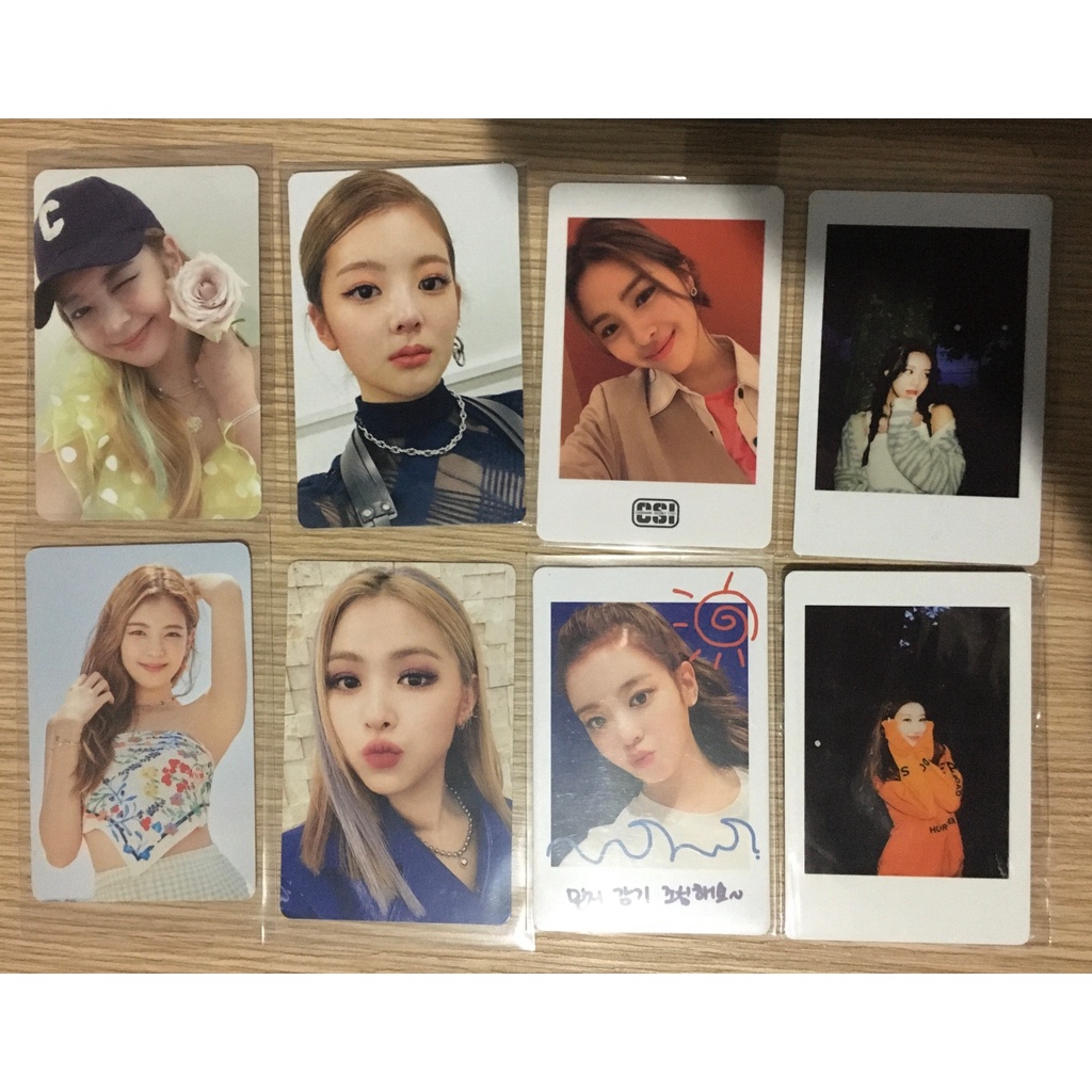 ITZY PC Photocard Pola Polariod NBD MD BFF CIL Crazy In Love CSI