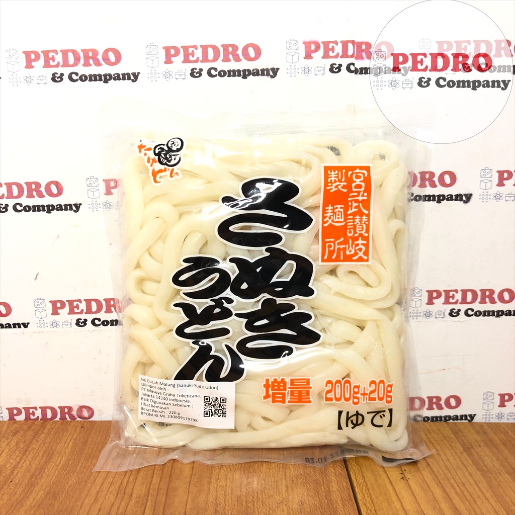 

Miyaki sanuki yude udon 220 gram - mi basah mie jepang