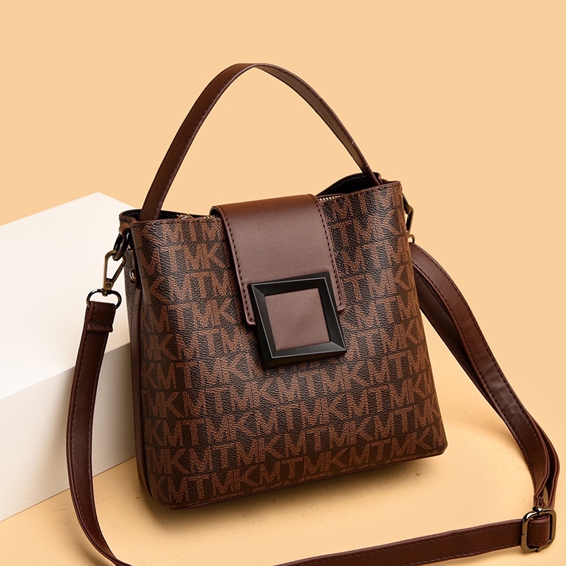 Tas Selempang Kulit Wanita Slingbag Cewek Printed Bag MK 8112