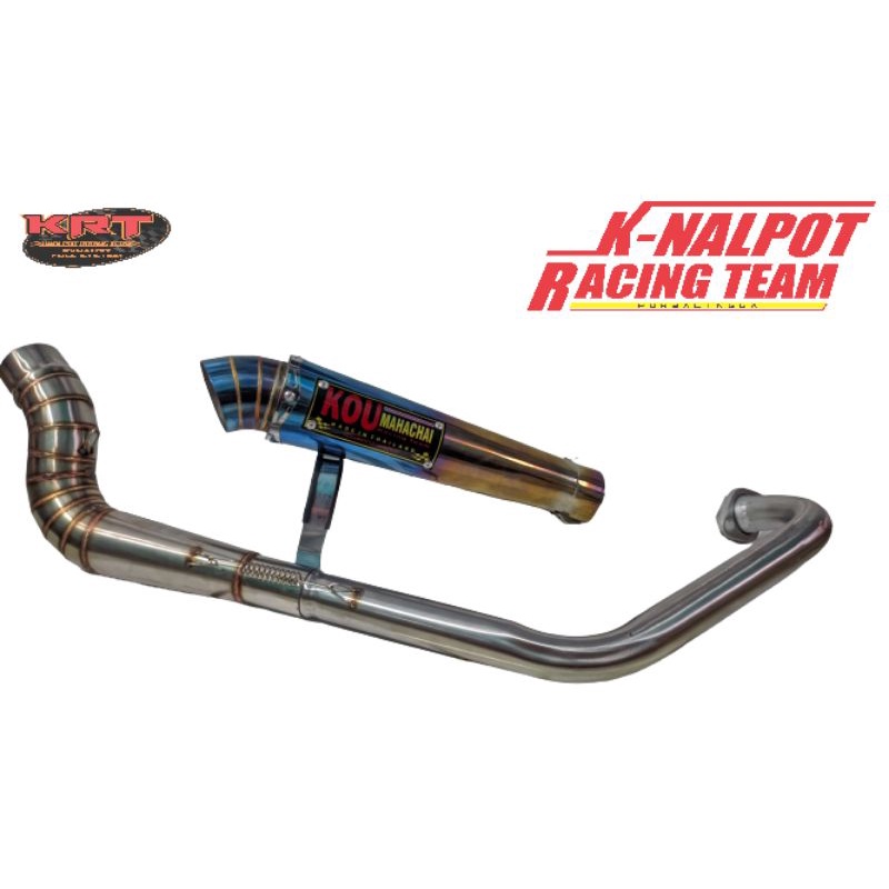 Knalpot Racing Kou Mahachai Bluemon Kobra Cobra Khusus Vixion New Old