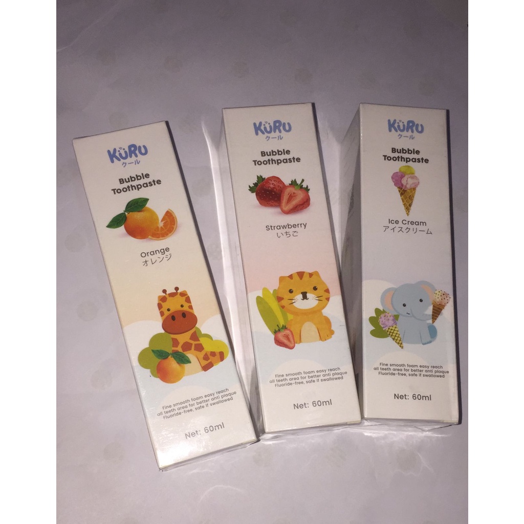 Pure Kids Tooth Paste 50gr BPOM / jordan toothpaste / pigeon toothgel / mamiae tooth paste / Purekids Pasta Gigi Anak Pure Baby ToothPaste Pure BB