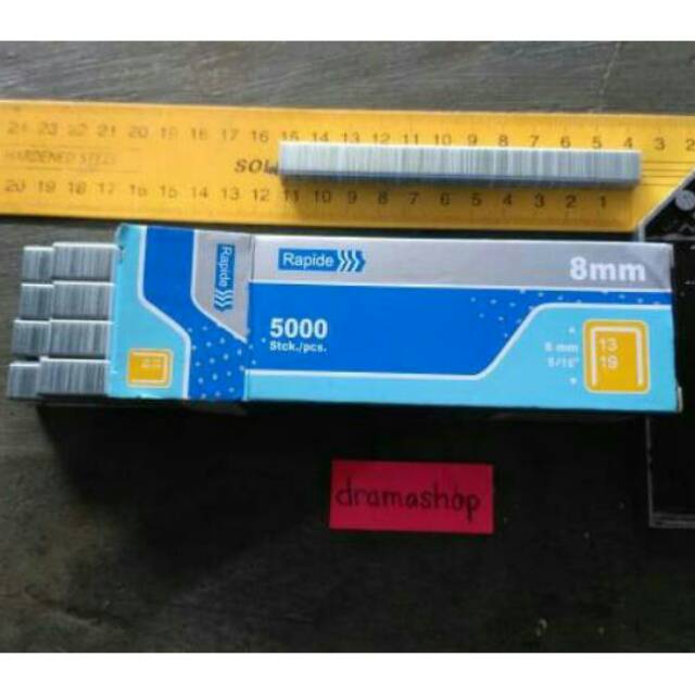 

isi refill staple steples stapless tembak jok 8mm 8 mm Rapide
