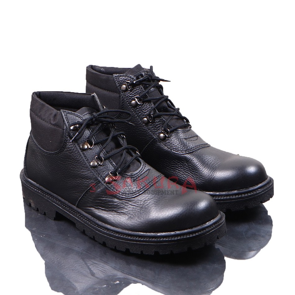 Sepatu Safety World Cuiser 1813 Black- Sepatu Safety Proyek Besi