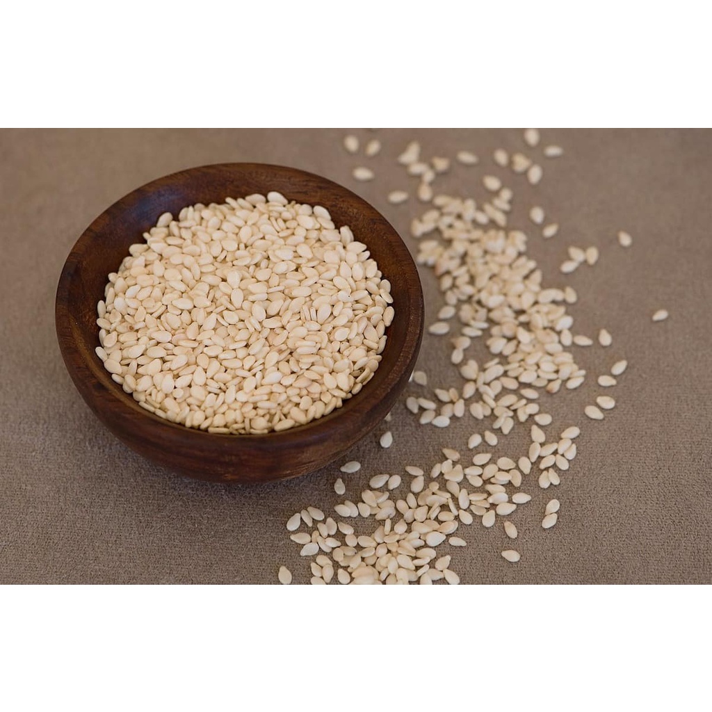 

WIJEN PUTIH SANGRAI 250 GR - ROASTED WHITE SESAME PREMIUM GRAM
