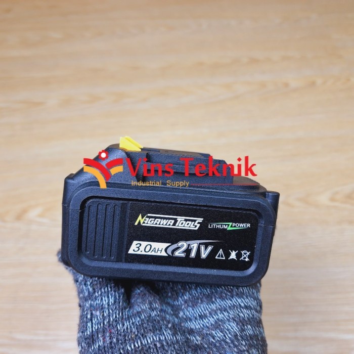 Mesin Bor Baterai Nagawa Cordless 21 V