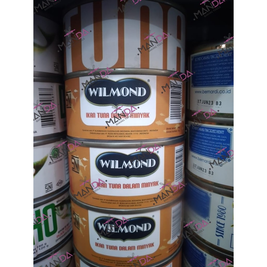 

Wilmond ikan tuna dalam minyak 185 gr