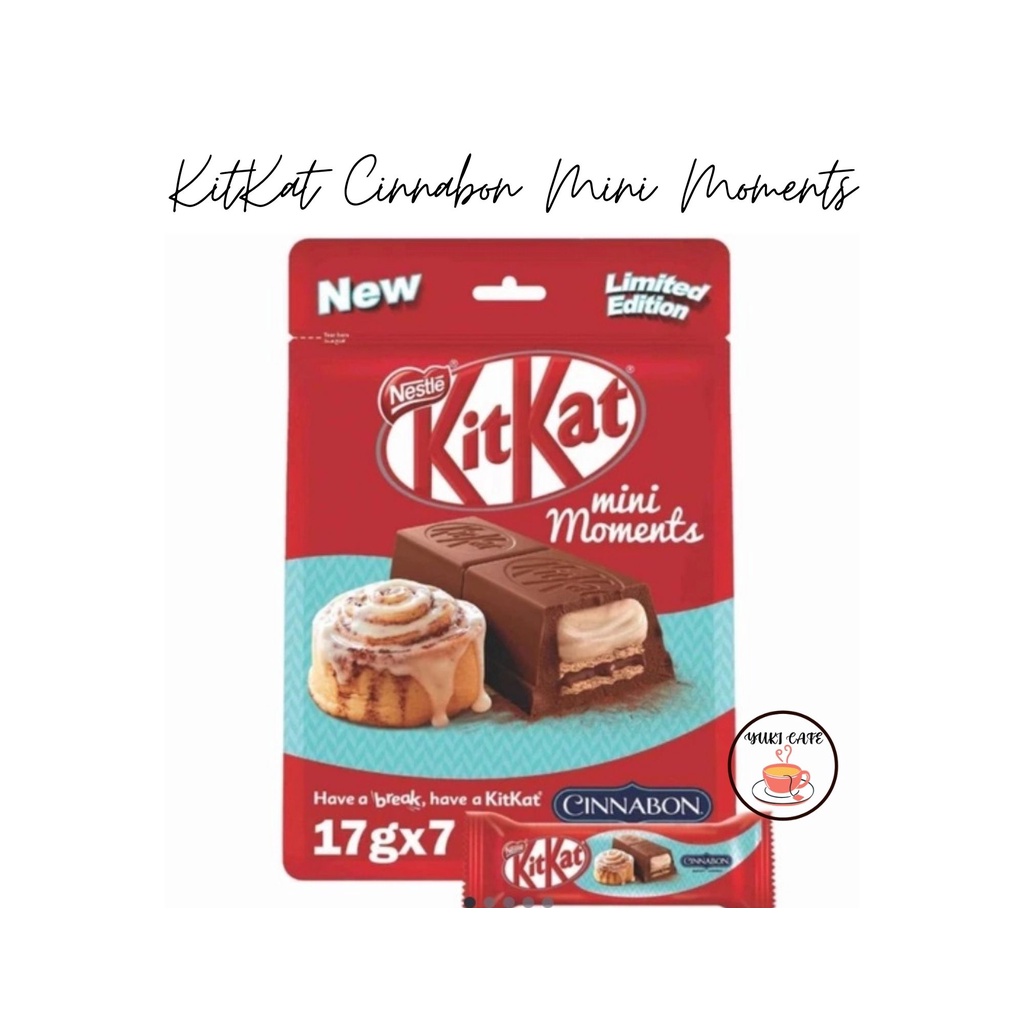 

COKELAT - KITKAT CINNABON MINI MOMENTS