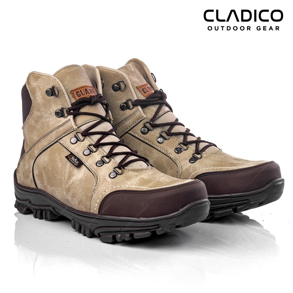 Sepatu Safety Boots Pria Ujung Besi Keren Kekinian Cladico North