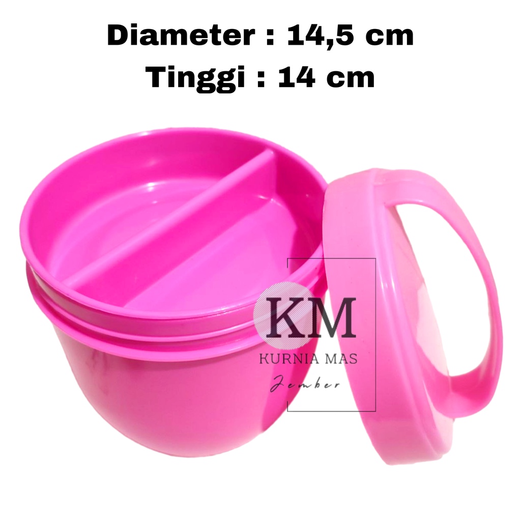 Tempat Nasi Bekal HOKANE Rantang Susun Plastik Box Nasi Tempat Nasi Hajatan Rantang Piknik Lunch Box