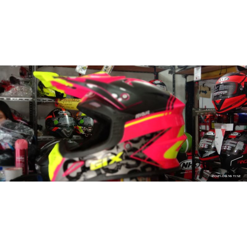 GIX CROSS ORIGINAL MOTOR CROSS HELM / FULL FACE