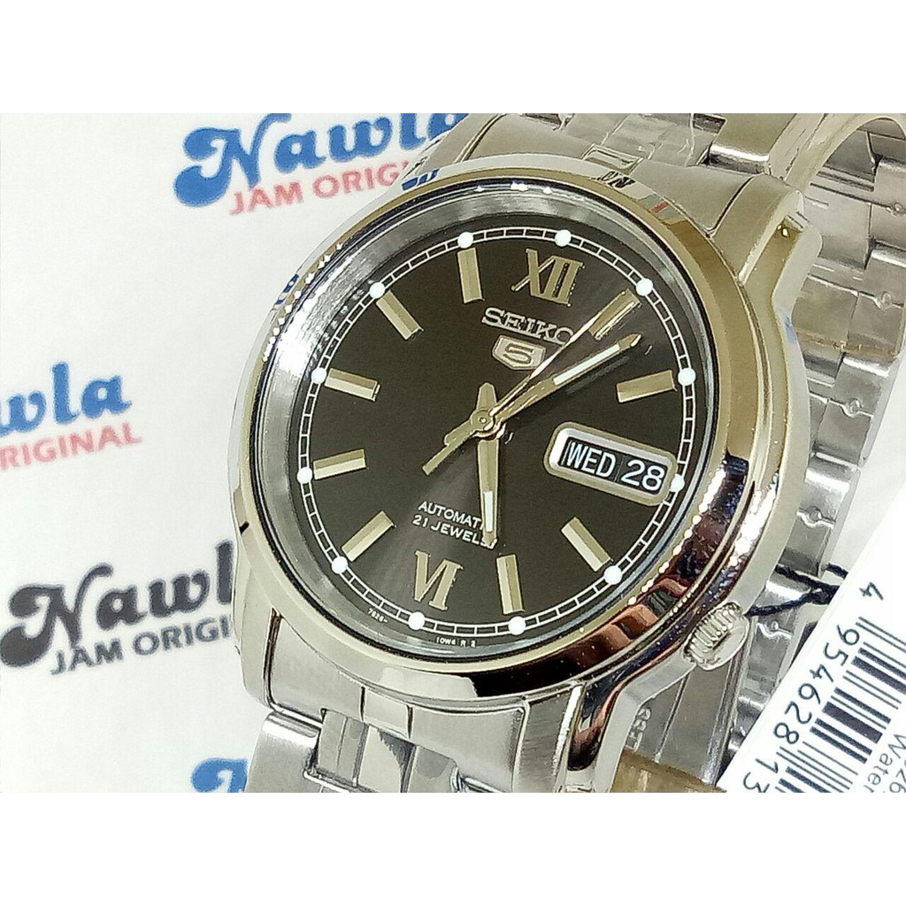 Seiko 5 SNKK81K1 Automatic Black Dial - Jam Tangan Pria SNKK81