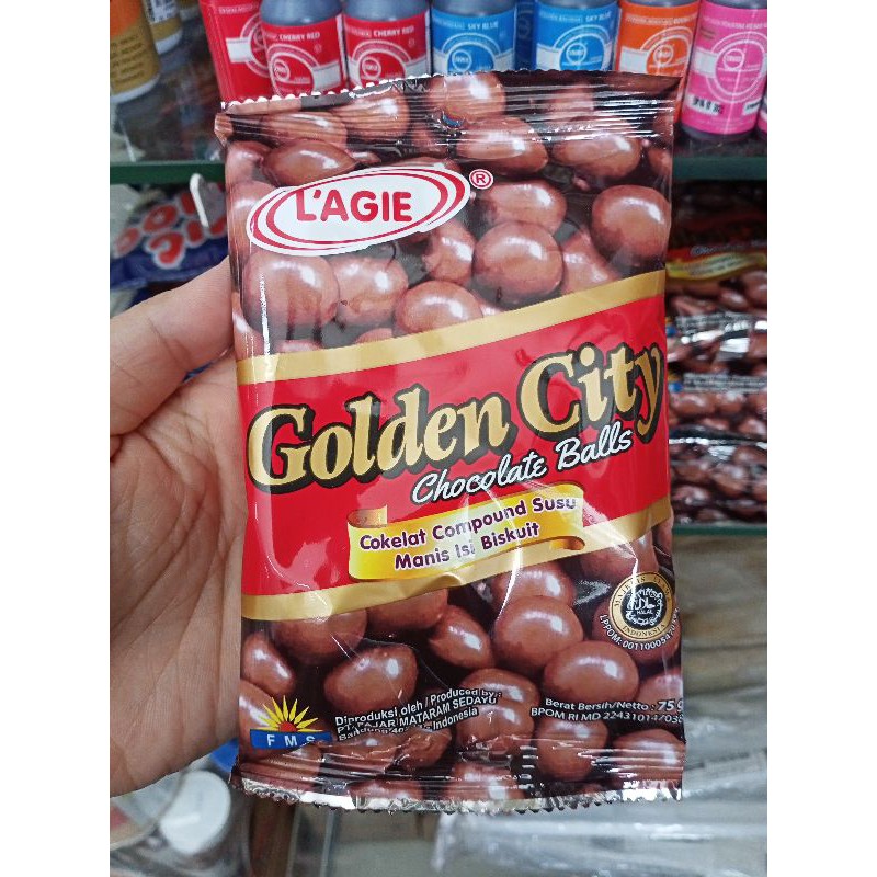 

Golden City Chocolate Balls 75g