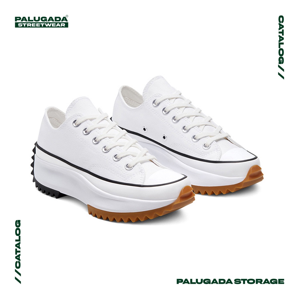 Converse Run Star Hike Low White