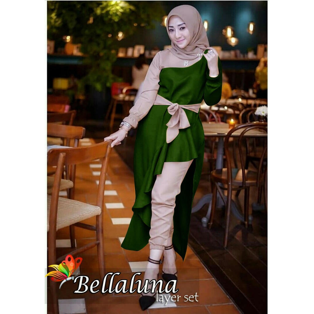 SET BELLALUNA 9 WARNA MOSCREPE