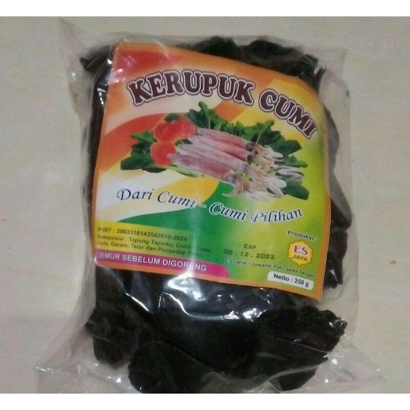 

(Bisa Cod) Kerupuk Cumi Mentah E.S Jaya Lestari 250gr