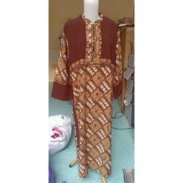 preloved gamis batik/ gamis batik/ preloved/ preloved gamis/ long dress batik/ baju batik/ batik/ dr