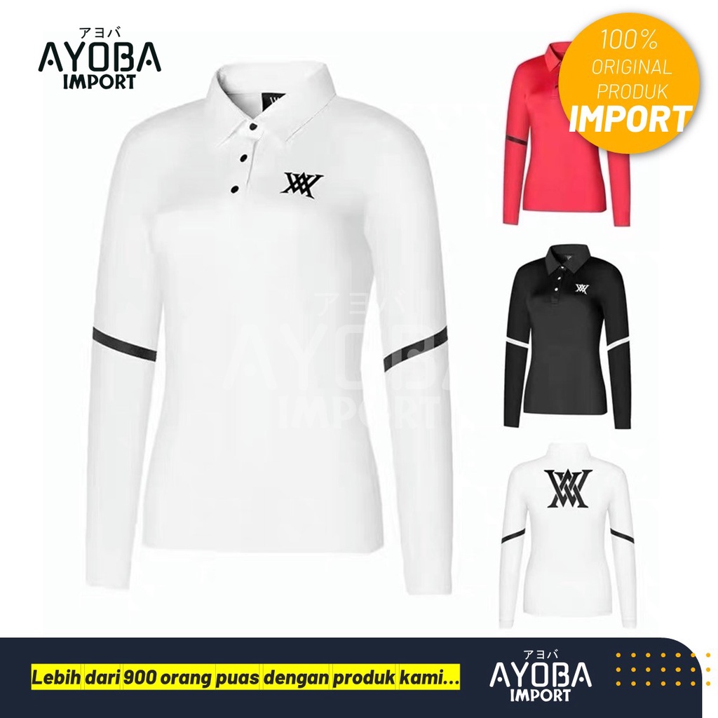 ANEW Golf Women Polo Long Sleeve Shirt