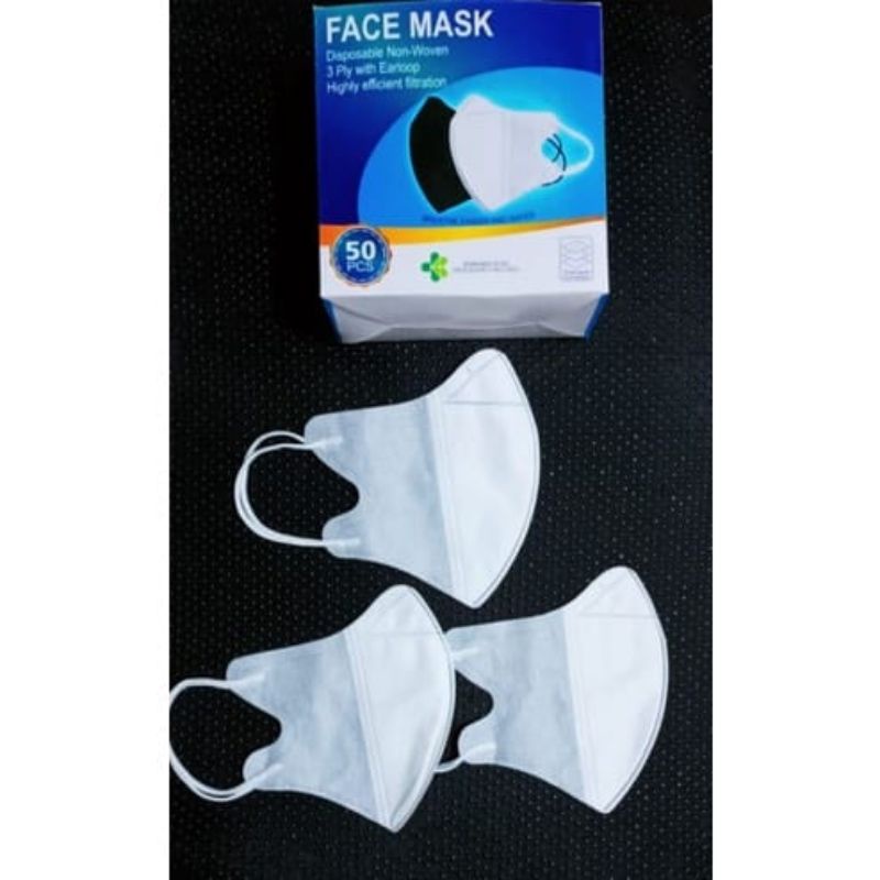 MASKER DUCKBILL FACEMASK ISI 50PCS