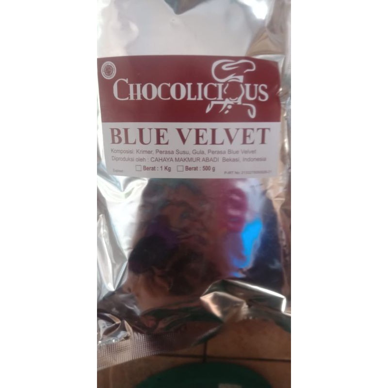 

BUBUK MINUMAN RASA BLUE VELVET (500GR)