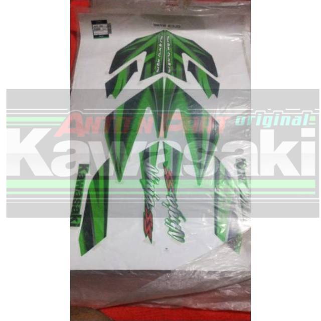 Striping atau stiker ninja ss 2012 hijau original