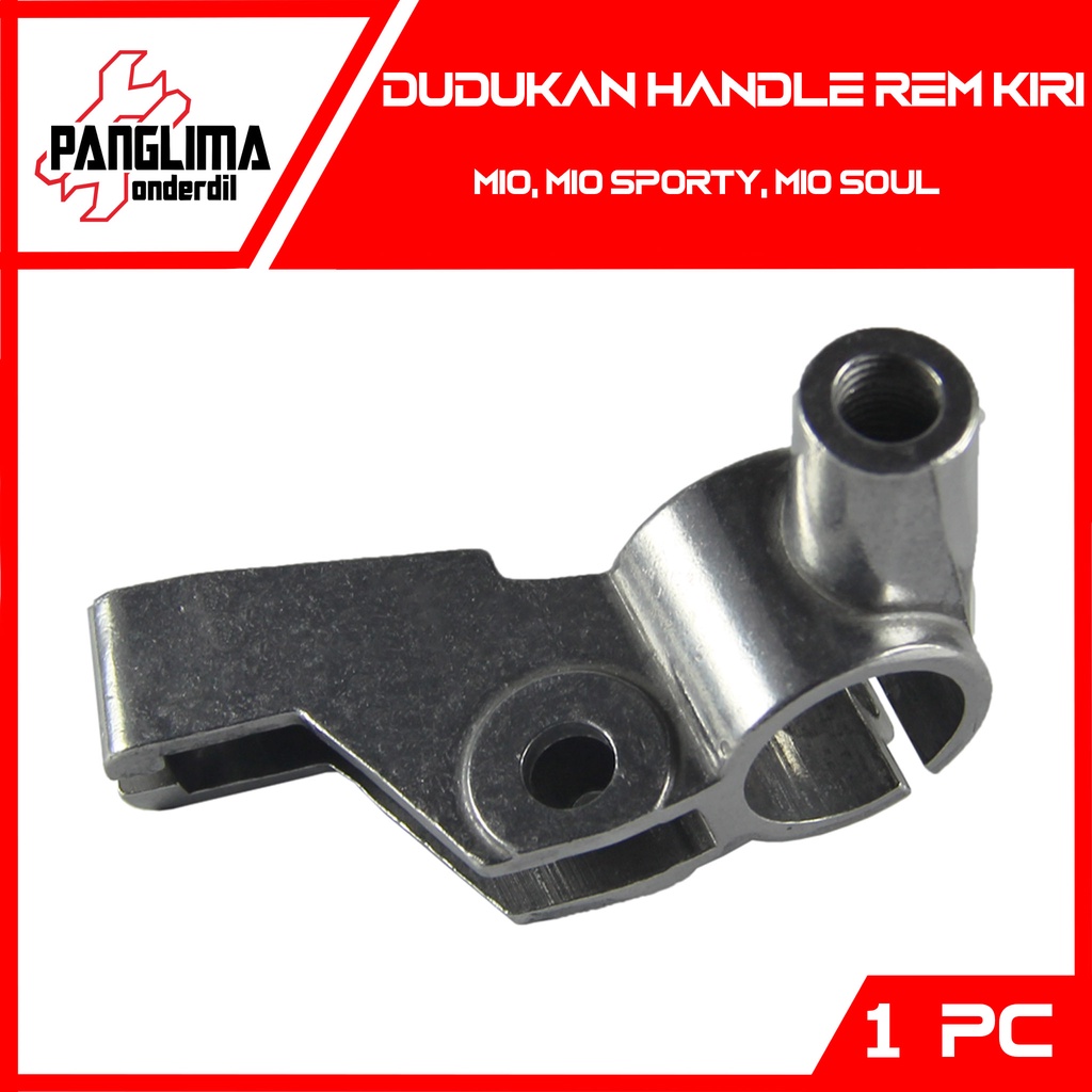 Dudukan Handle Rem-Spion Kiri-Left Mio &amp; Mio Sporty &amp; Mio Smile Rumah-Bracket-Braket-Brecket-Breket-Holder Handel-Hendel-Hendle