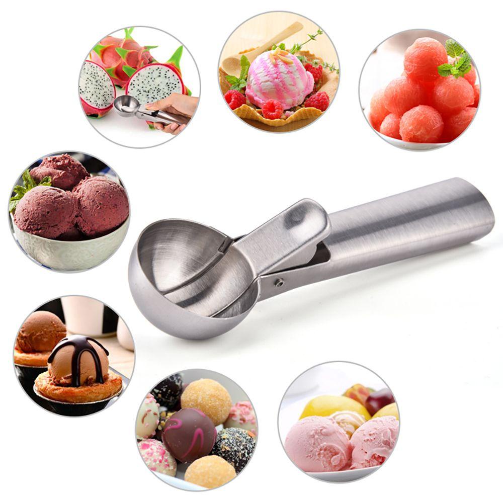 TOP Ice Cream Scoop Bar Perlengkapan Pembuat Bola Es Rumah Tangga Stainless Steel